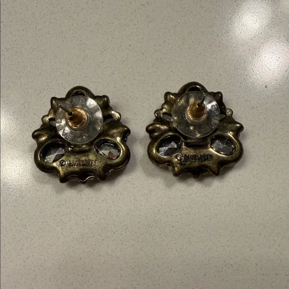BaubleBar Gold and Silver Statement Earrings - Picture 3 of 3
